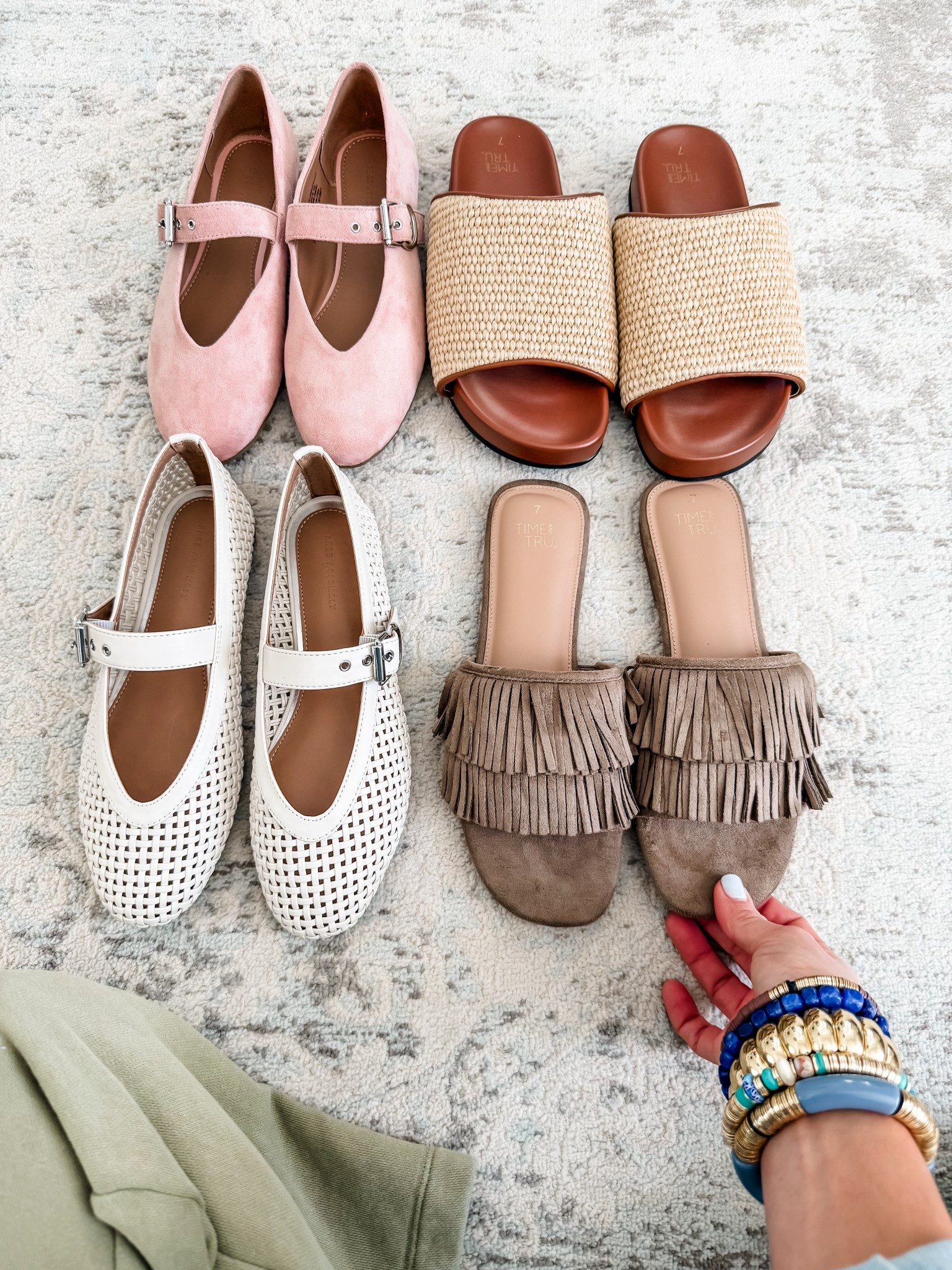 Shoes all tts. Spring shoes, ballet flats, fringe sandals. Walmart shoes, Walmart fashion. Jewelry code houseofleo20

#LTKOver40