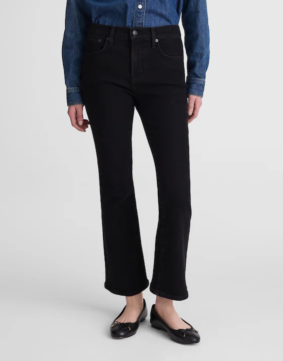 The Stretch Flare Crop Jean | Madewell