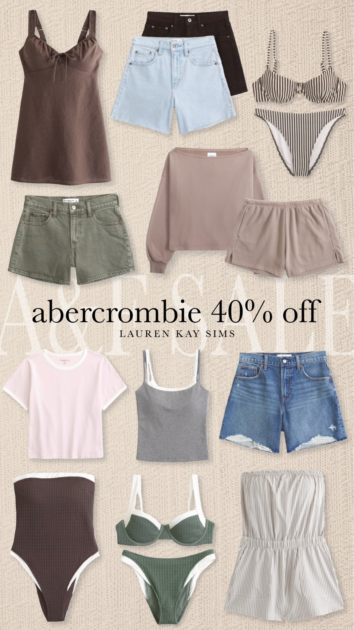40% off Abercrombie !! 😍👌🏽