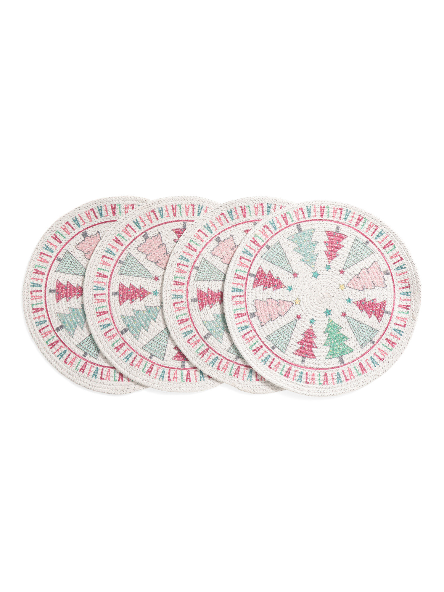 Set Of 4 Falalala Placemats | Marshalls