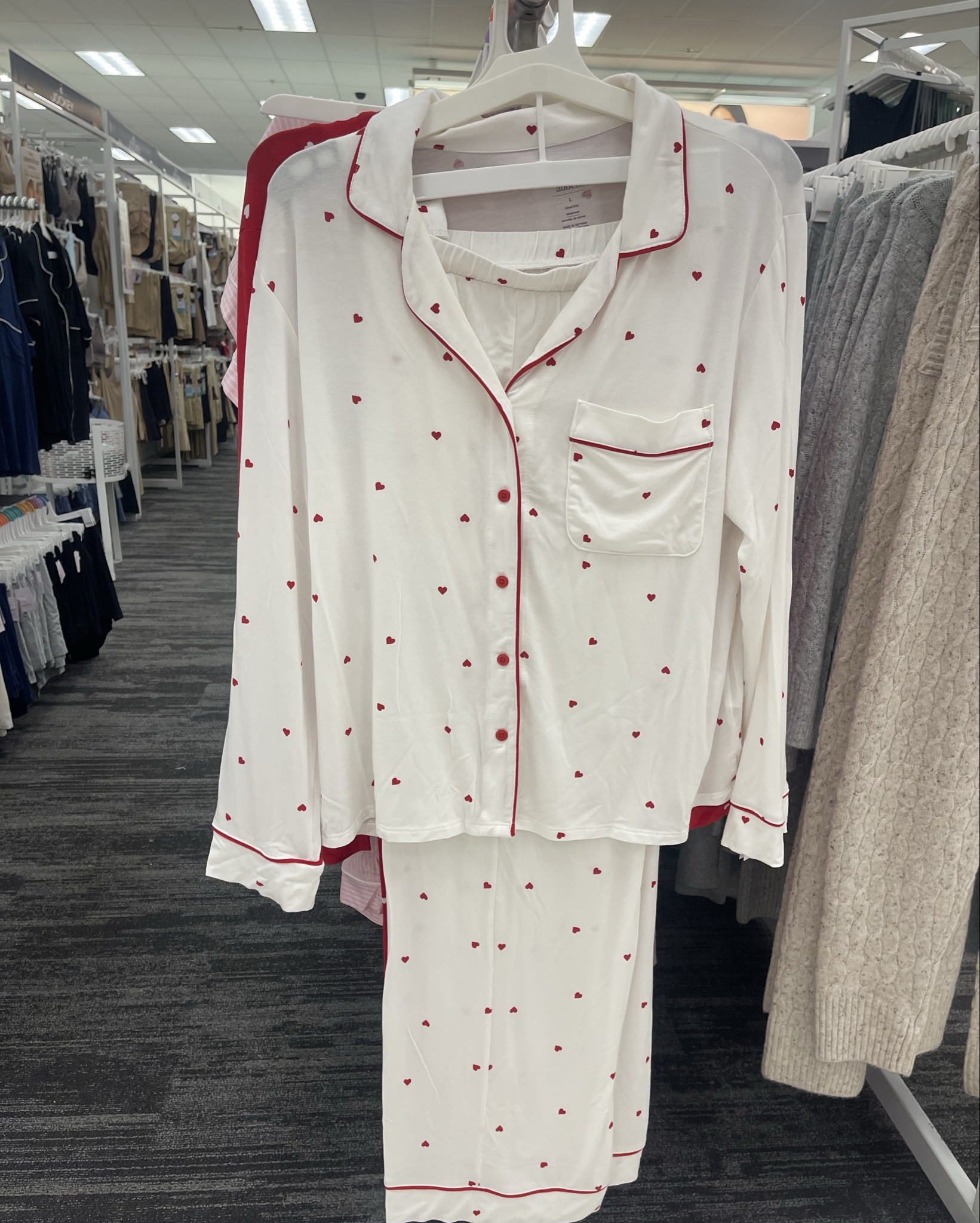 Target Cloud Knit Heart Pajama Set

Target valentines pajamas, target heart pajamas, target valentines accessories, target valentines gifts, target valentines for women, valentines pajama set under $50, affordable valentines pajama set, target white pajamas set, skims pajama set, skims valentines, long sleeve and long pant valentines pajamas, Morgan Grace Howe

#LTKSeasonal #LTKselfcare #LTKFindsUnder50