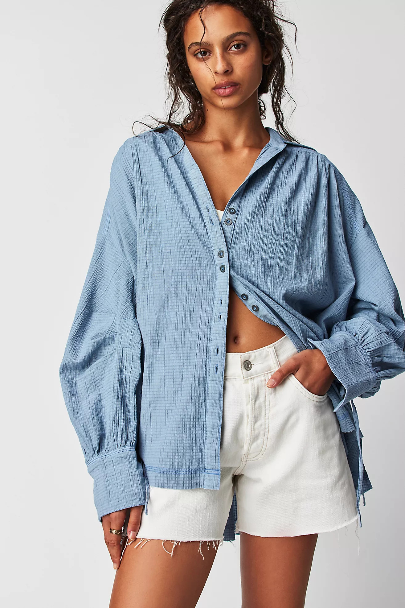 Saltwater Shirt | Free People (UK)