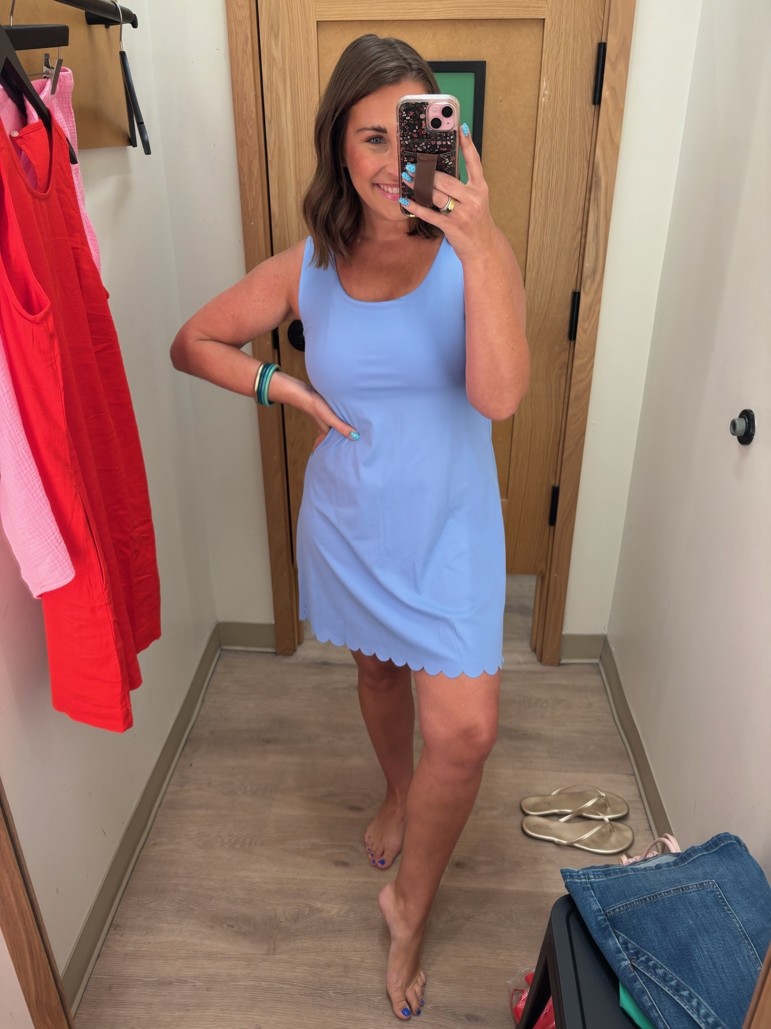 Is this not the cutest dress?!! I am loving the color and scalloped detail!😍😍

Spring, summer, summer dress, beach, vacation outfit, travel

#LTKSeasonal #LTKootd #LTKSaleAlert
