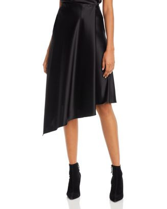 Alice and Olivia: Jayla Asymmetric Midi Skirt | Bloomingdale's (US)