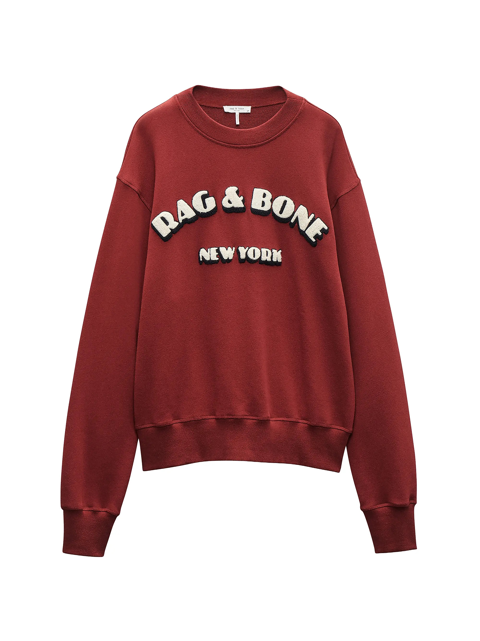 RBNY Oversized Cotton-Blend Sweatshirt | Saks Fifth Avenue