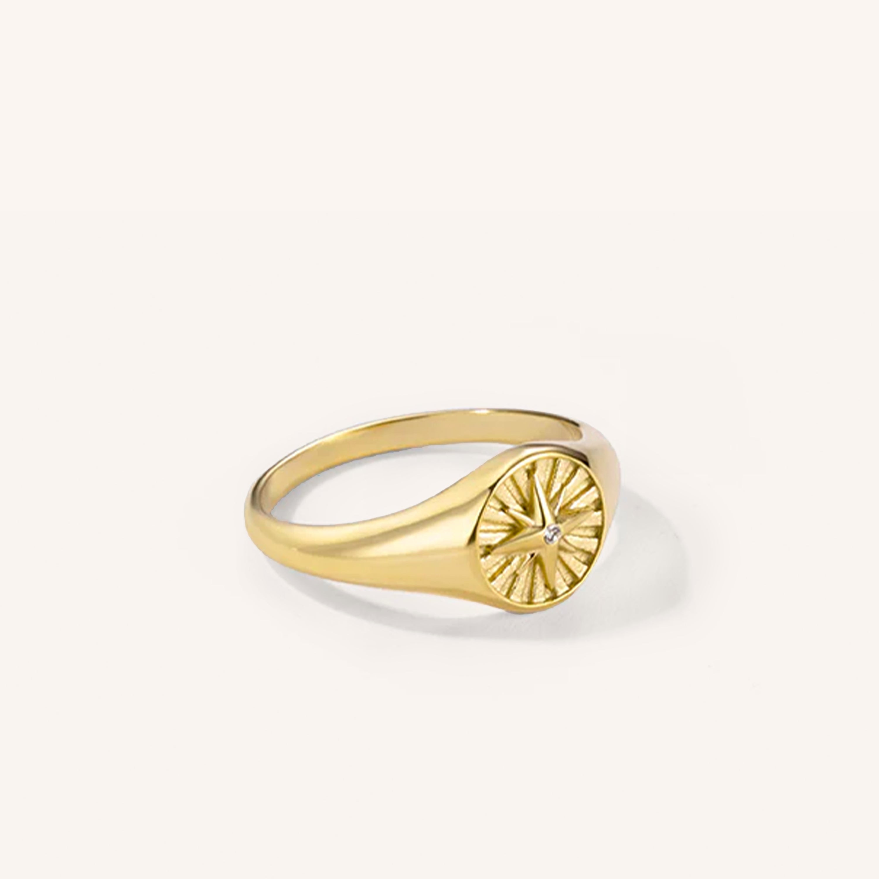 Compass Signet Ring | Victoria Emerson