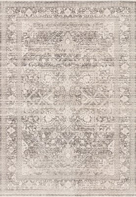 Homage HOM-04 Ivory/Grey Area Rug | Rugs Direct