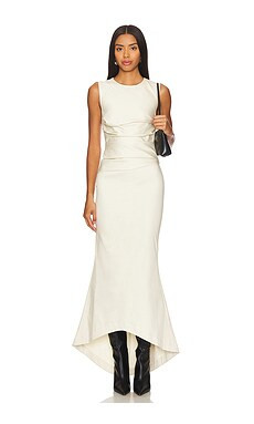 Camila Coelho Lucia Maxi Dress in Ivory from Revolve.com | Revolve Clothing (Global)