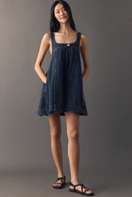 Damson Madder 100% Cotton Immy Mini Dress | Anthropologie (US)