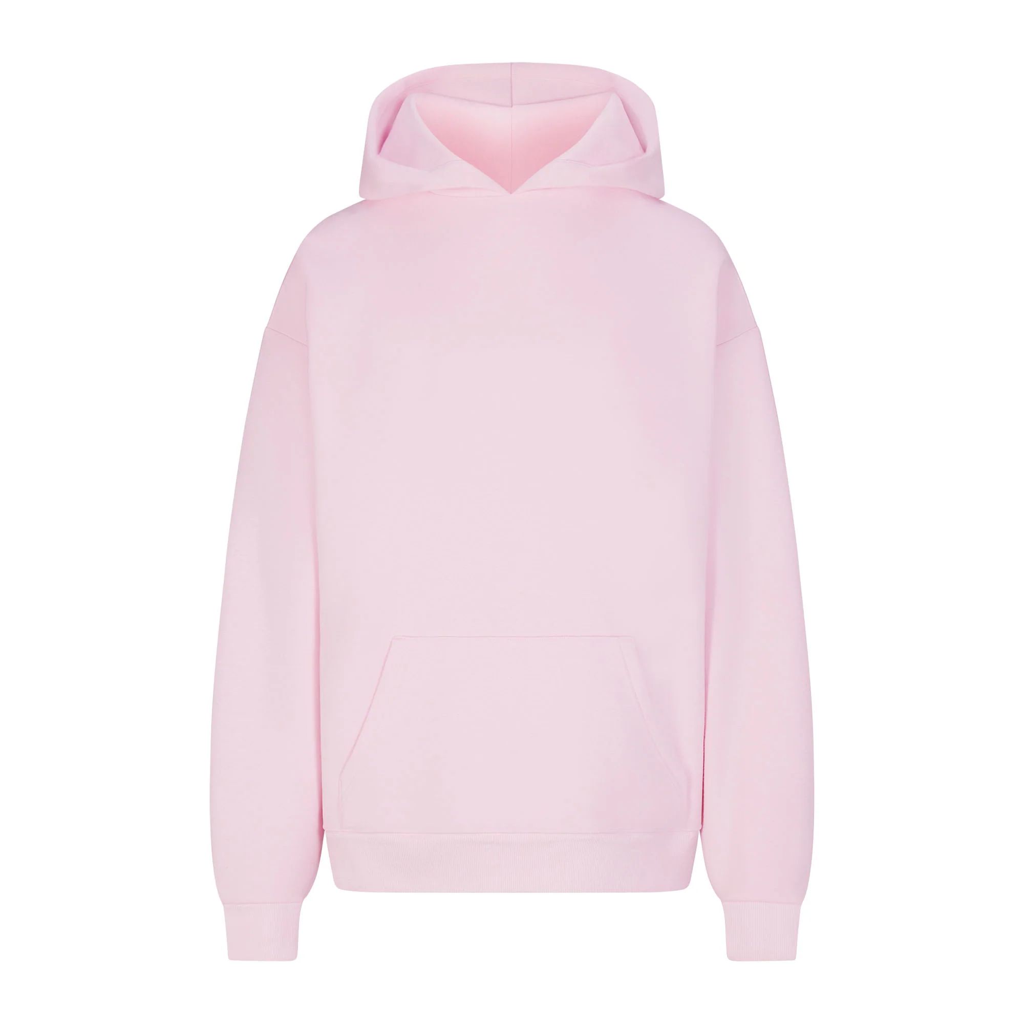 COTTON FLEECE OVERSIZED HOODIE | CHERRY BLOSSOM | SKIMS (US)