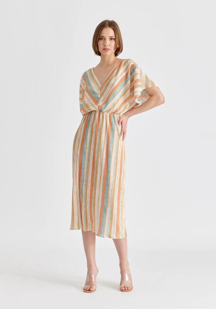 Two-Way Plisse Dress | Paisie