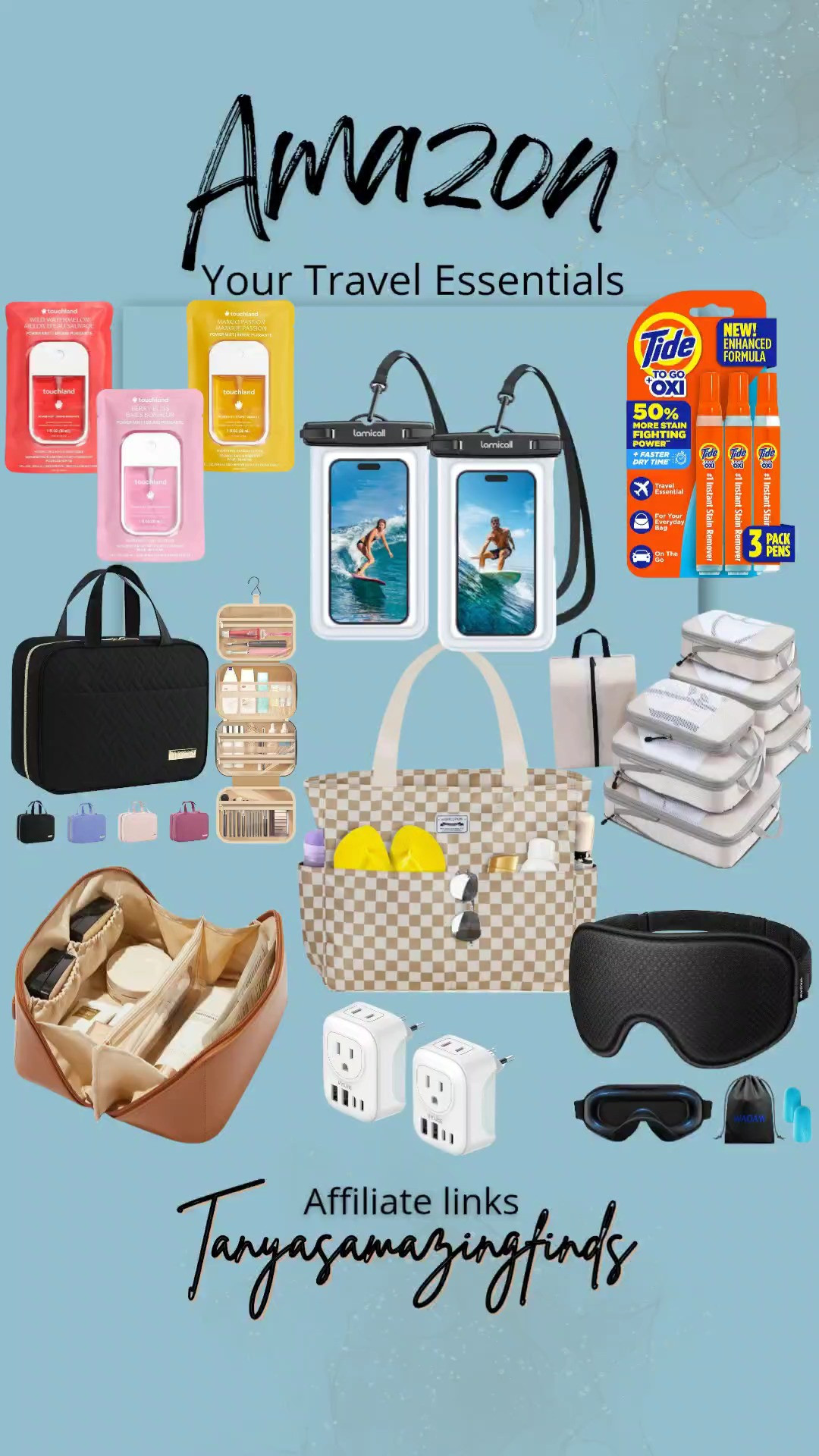 Amazon Travel Essentials that are a must

#amazontravel #travelessentials 
 

 #LTKcanada #LTKtravel #LTKstyletip