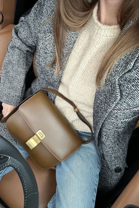 Styling my Celine bag 🤎 Linked a similar bag!