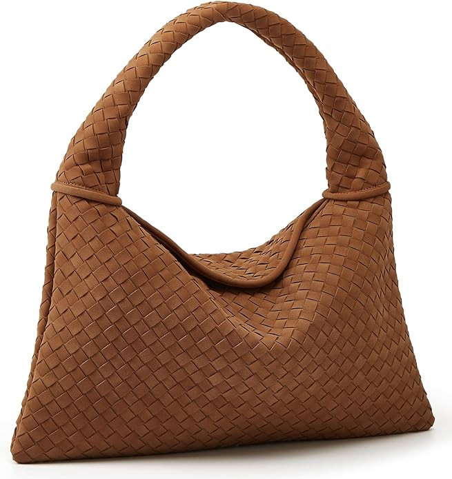Women Suede Hobo Bags Crossbody Shoulder Satchel Tote Handbag | Amazon (US)