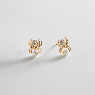 Spin Cycle Spider Earrings | BaubleBar