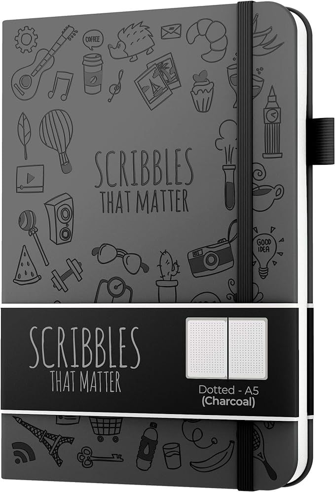 Dotted Journal by Scribbles That Matter - Create Your Perfect Bullet Journal on Ultra Thick 160gs... | Amazon (US)