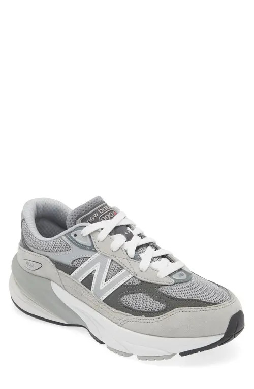 New Balance Kids' 990v6 Sneaker in Grey at Nordstrom, Size 4 W | Nordstrom