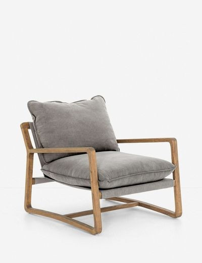 Krista Chair, Robson Pewter | Lulu and Georgia 