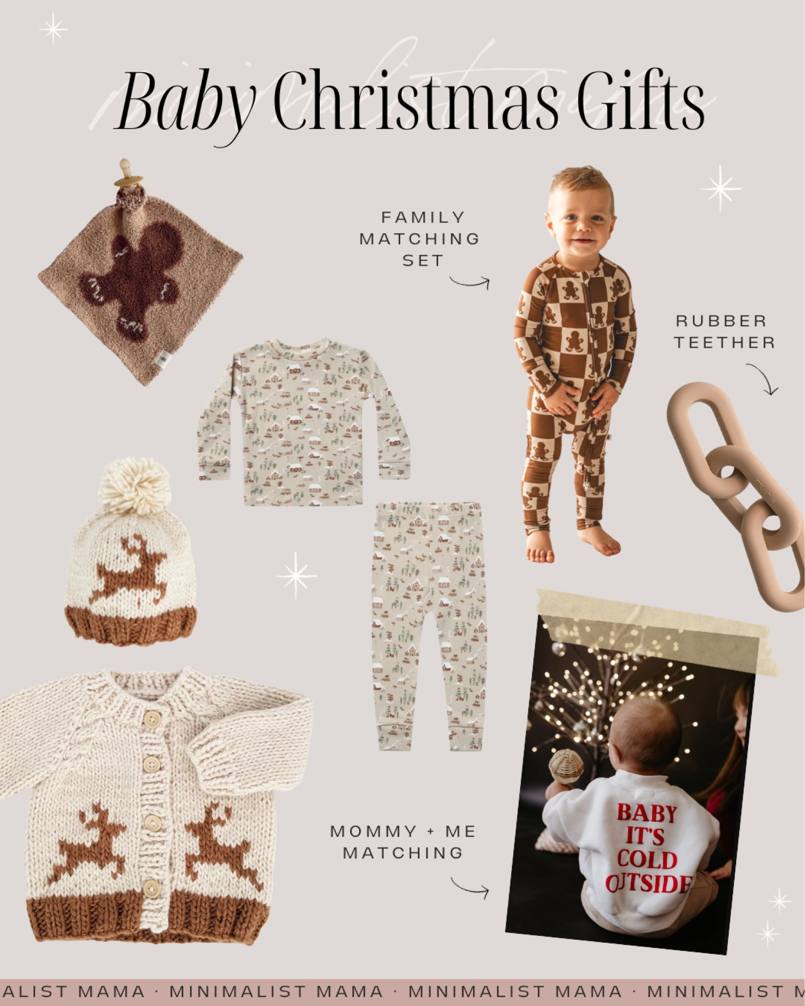 The actual world’s cutest baby Christmas gifts ever including baby Christmas pajamas and a mommy and me matching sweatshirt for Christmas Day 🥹 

#LTKGiftGuide #LTKbaby #LTKHoliday