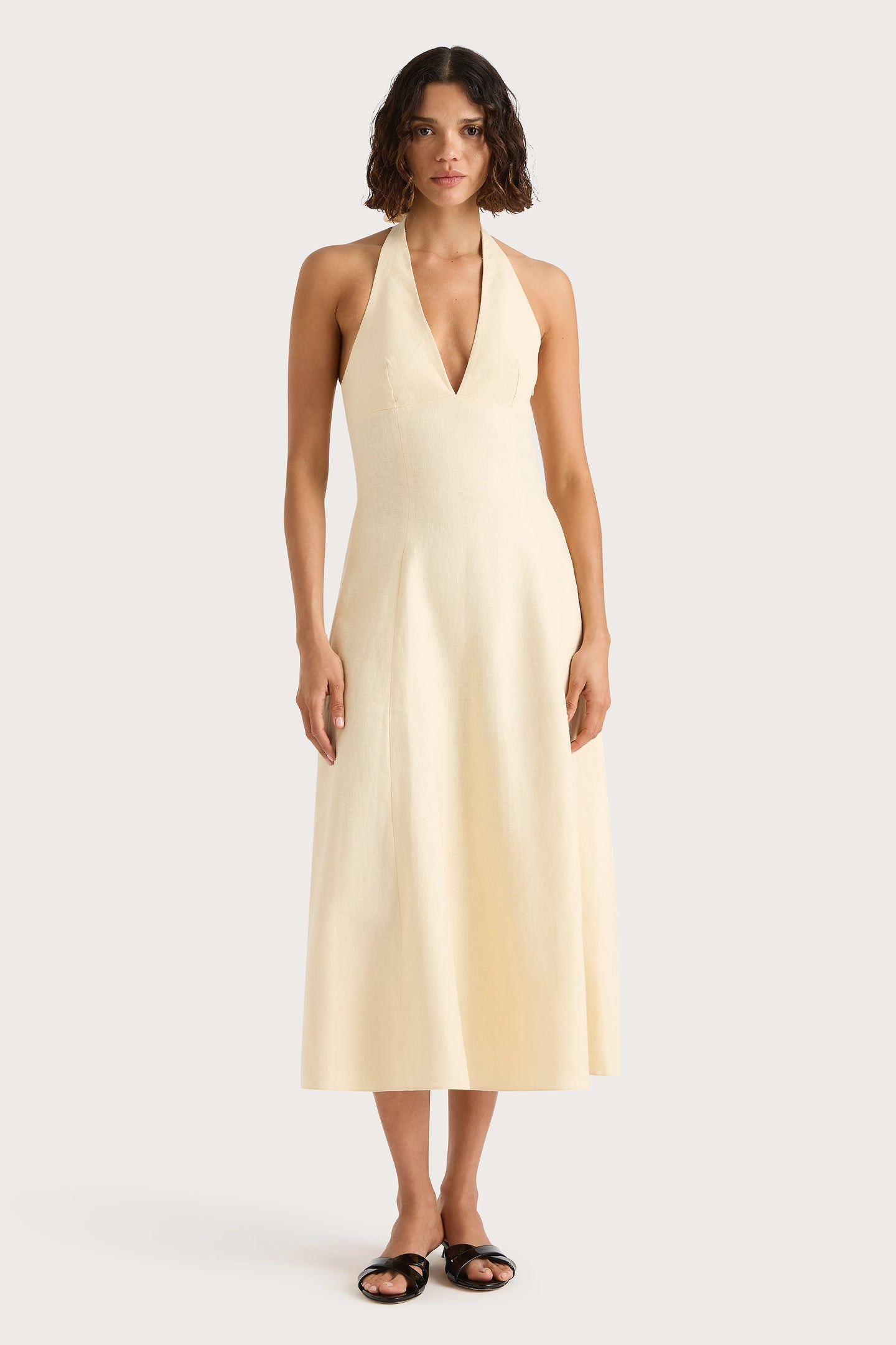 Marais Midi Dress Butter | Faithfull (US)