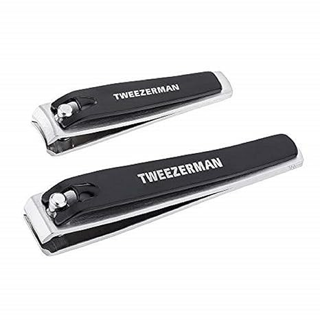 Tweezerman Stainless Steel Nail Combo Set with Fingernail and Toenail Clippers | Amazon (US)