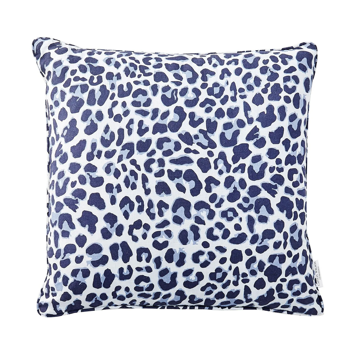 Navy Leo Pillow | Caitlin Wilson Design