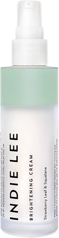 Indie Lee Brightening Cream - Centella Asiatica & Strawberry Leaf Extract for a Radiant, Antioxid... | Amazon (US)