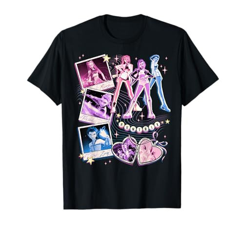 Kpop Demon Hunters Halloween Mira Rumi & Zoey BFF's Collage T-Shirt | Amazon (US)