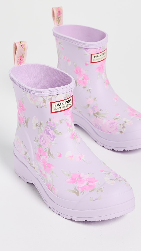 Hunter Boots Hunter x LoveShackFancy Play Short Rain Boots | Shopbop | Shopbop