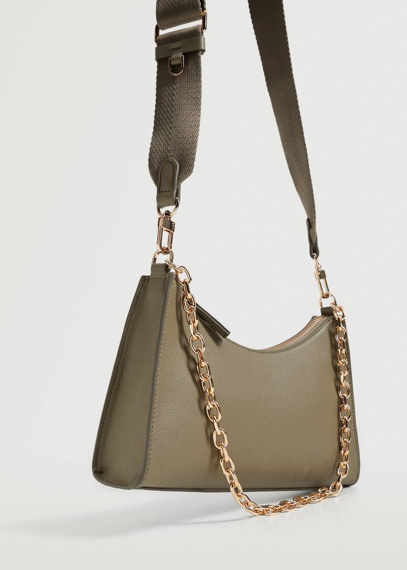 Crossbody bag with chain | MANGO (US)