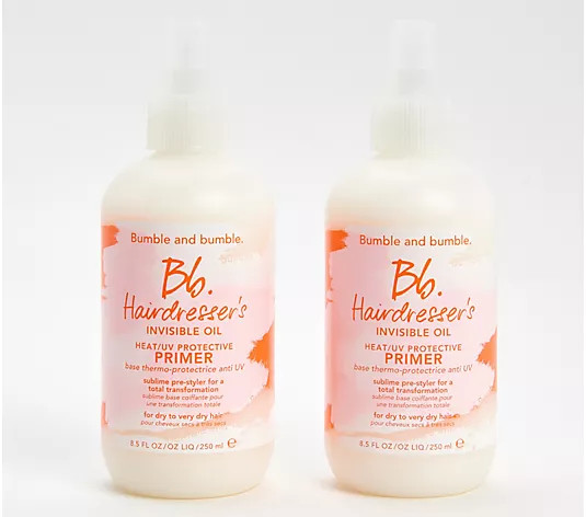 Bumble and bumble. Hairdresser's Invisible Oil Primer Duo | QVC