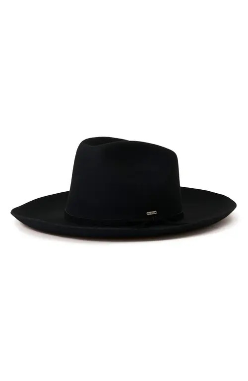 Brixton Sedona Reserve Cowboy hat in Black at Nordstrom, Size Small | Nordstrom
