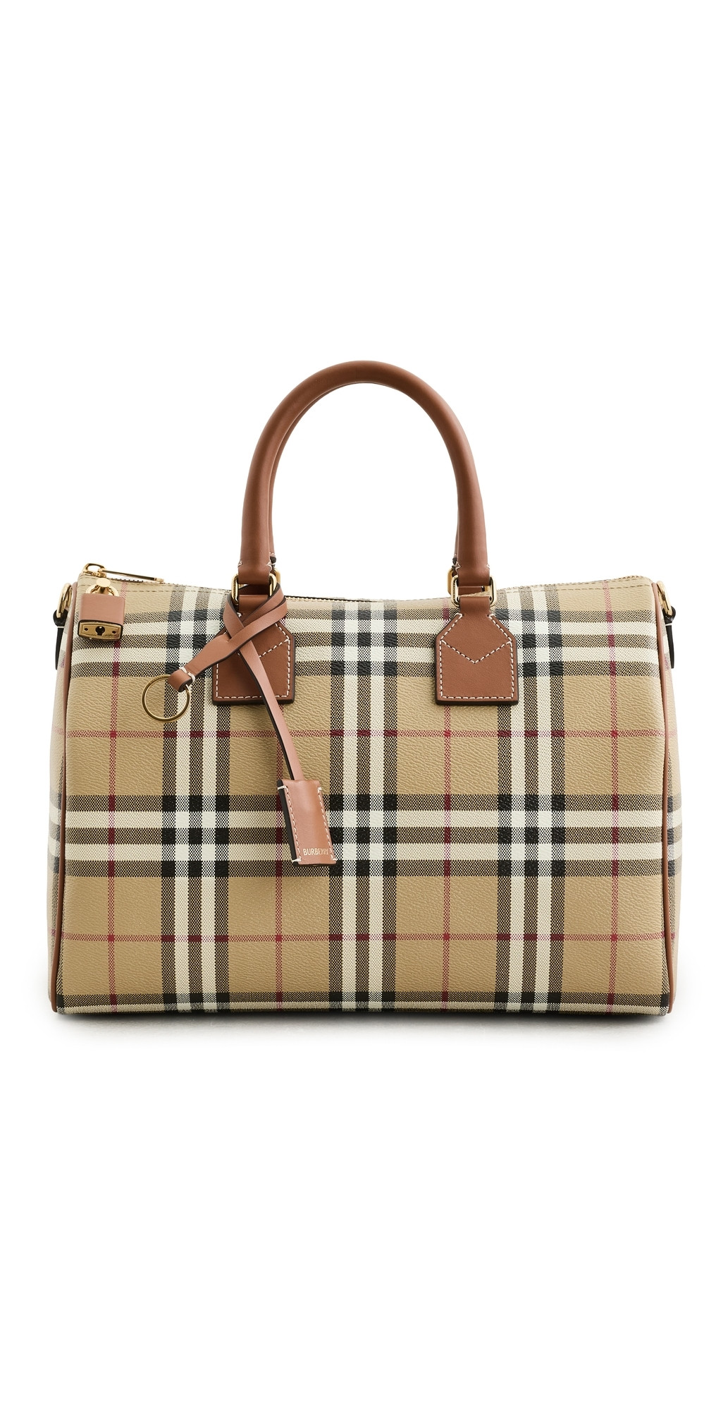 Burberry Medium Bowling Bag Vintage Check One Size | Shopbop
