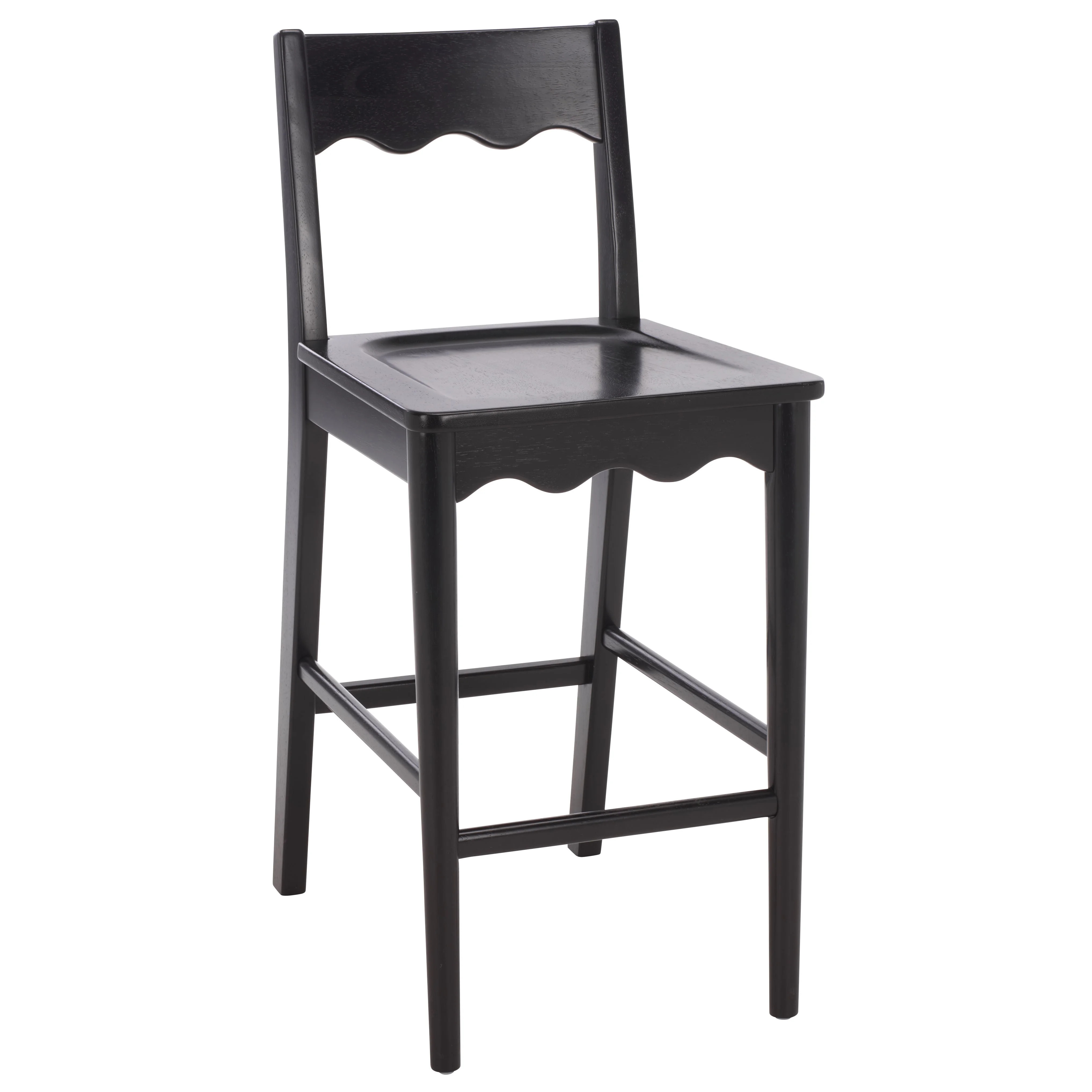 Rosetty Scallop Counter Stool | Wayfair North America