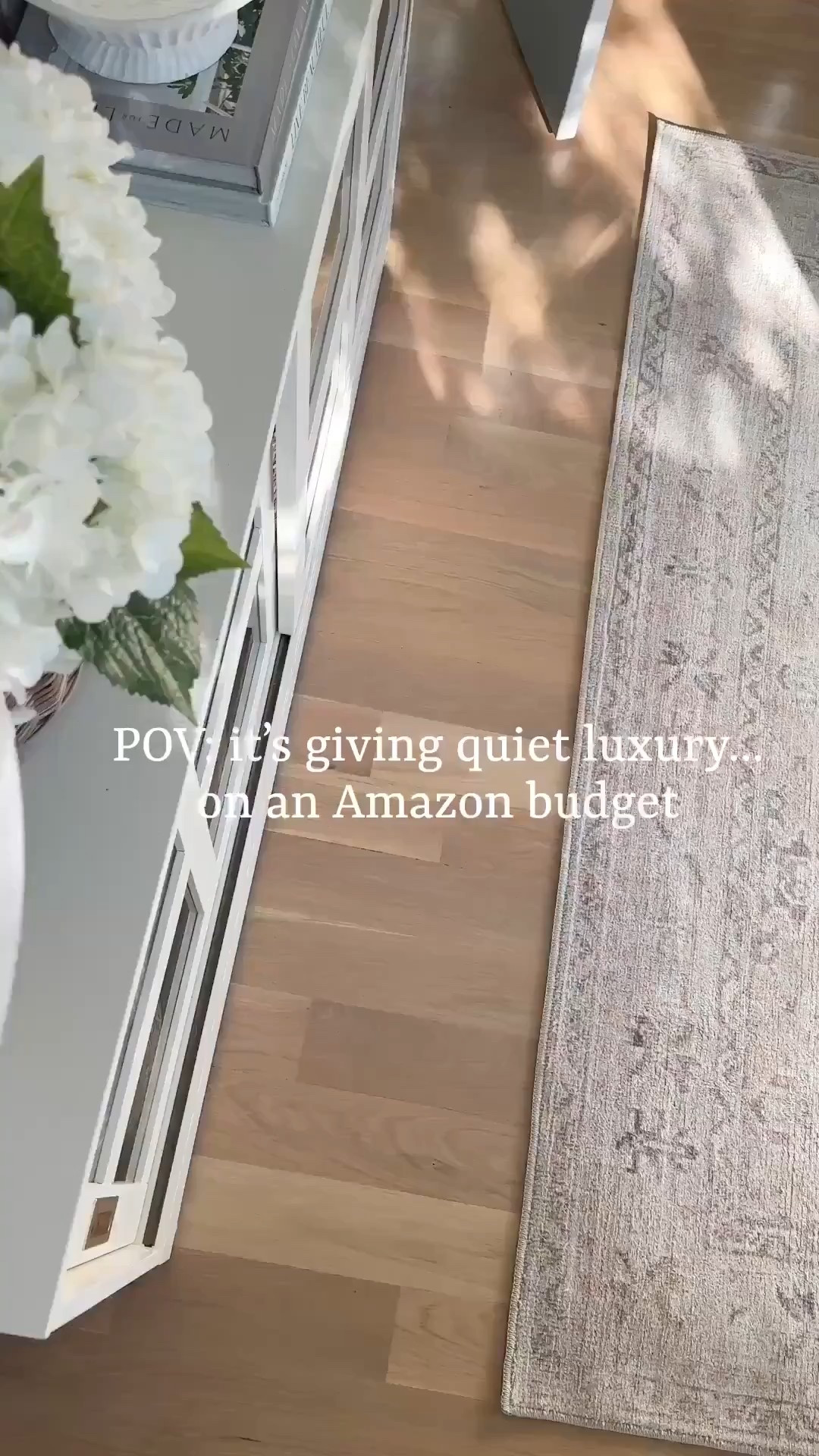 A timeless neutral rug that fits seamlessly into any space.
This cream tone is soft, durable, and holds up beautifully in high-traffic areas. I've had it in my office for two years and continue to love how it grounds the room.
Designer-approved look, budget-friendly price—versatile enough for living rooms, bedrooms, or nurseries.


#NeutralHome #BudgetFinds #AmazonHome #HomeDecorOnABudget #RugRefresh


#LTKHome