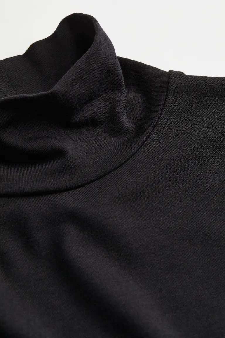 Mock Turtleneck Top | H&M (US)