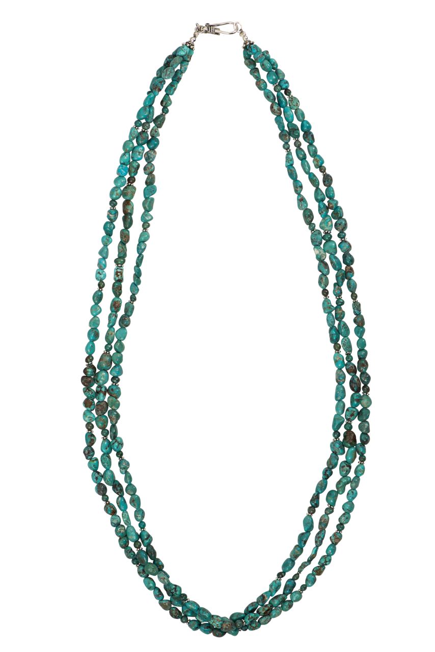 Paige Wallace Turquoise Tube Necklace | Pinto Ranch