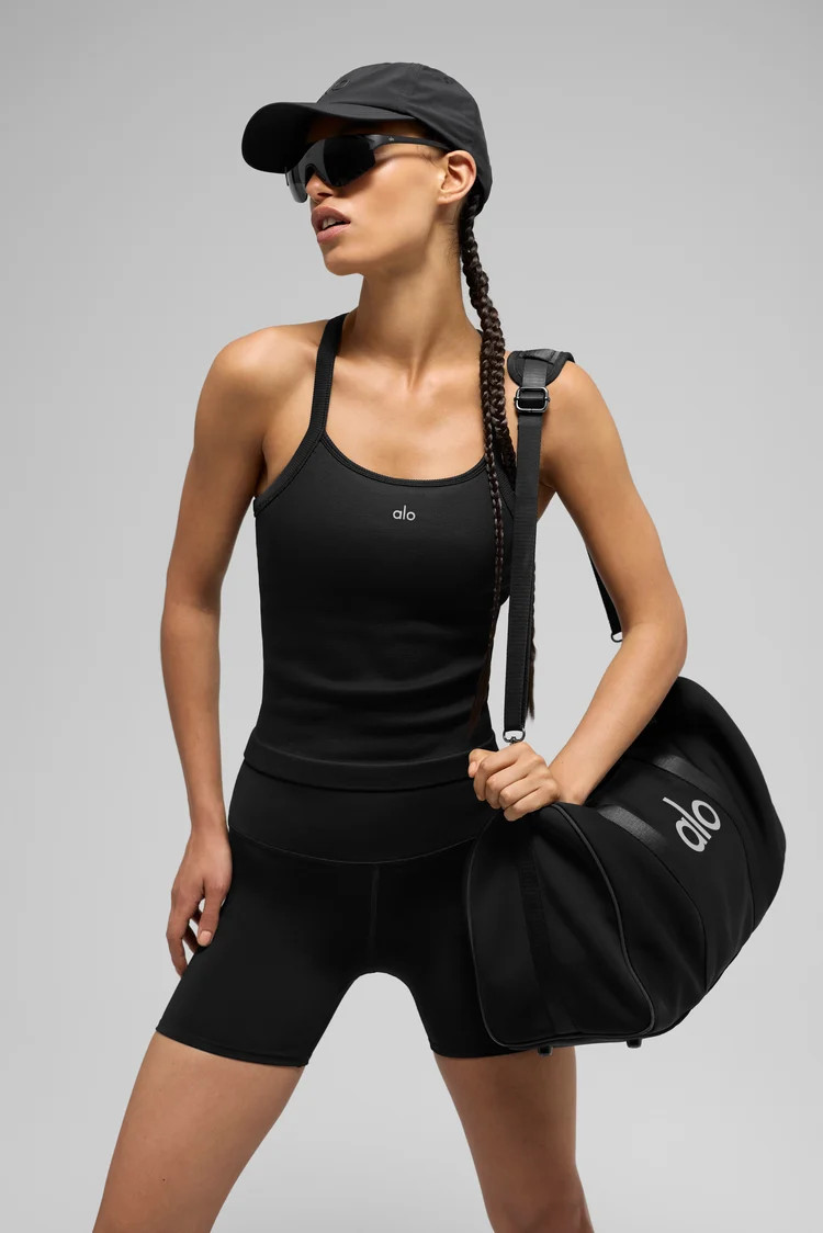 Seamless Ribbed Favorite Full Length Bra Tank | Alo Yoga
