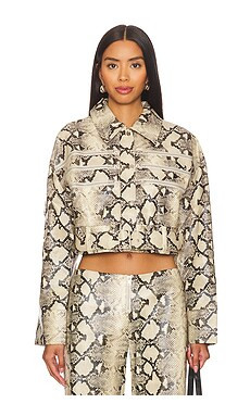 BY.DYLN Xaavier Jacket in Snake from Revolve.com | Revolve Clothing (Global)
