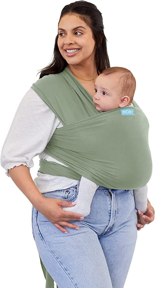 Moby Wrap Baby Carrier | Classic | Baby Wrap Carrier for Newborns & Infants | #1 Baby Wrap | Go t... | Amazon (US)