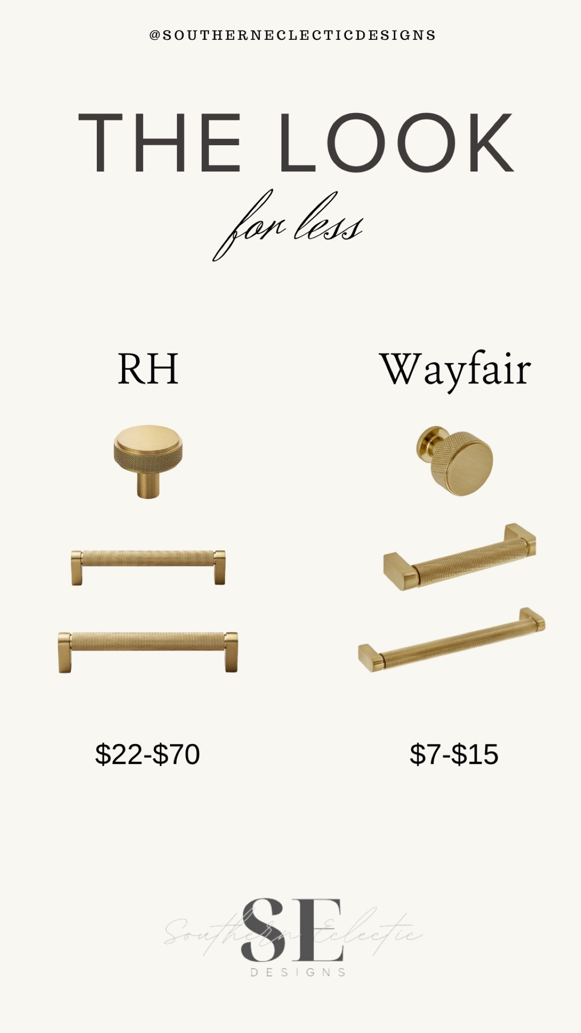 RH dupe, cabinet hardware. 


#LTKsalealert #LTKhome #LTKfindsunder50