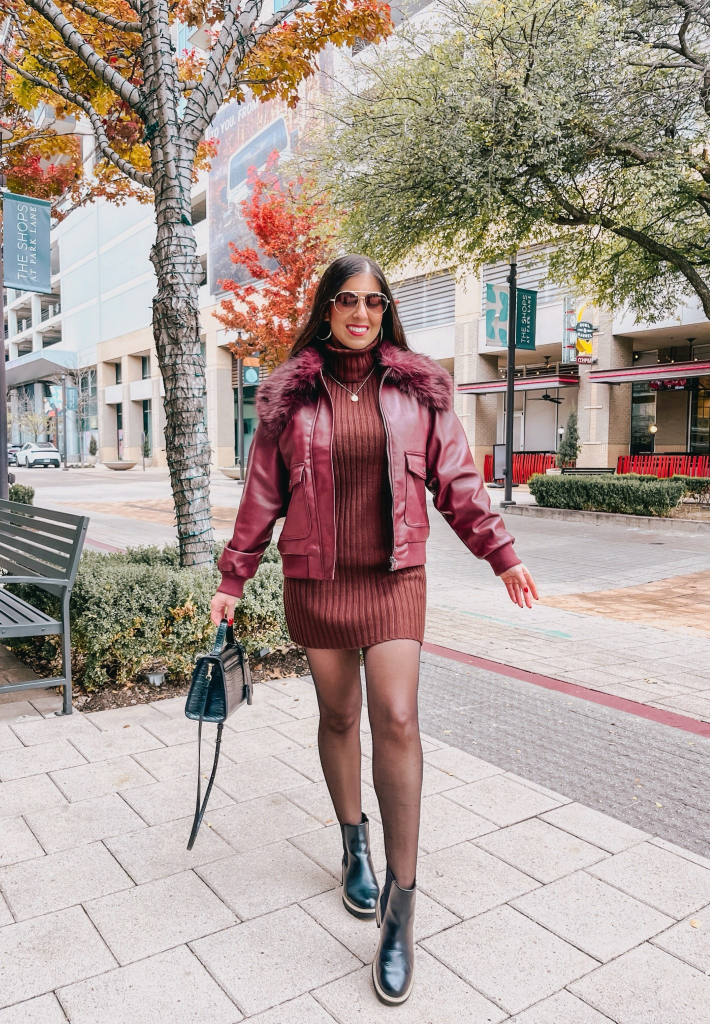 Target Fall Outfit ❤️🤎 Wrapping up fall outfits soon and had to share this one from Target. Faux Leather Jacket with faux fur trim and a brown sweater dress plus comfy Chelsea boots! 



#LTKFindsUnder100 #LTKFindsUnder50 #LTKSeasonal