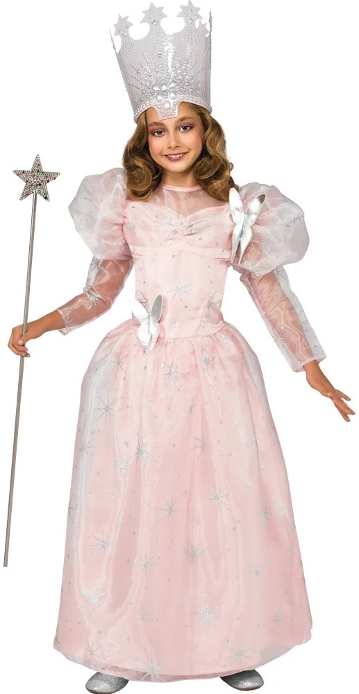 Wizard of Oz Glinda The Good Witch Deluxe Child Costume | Walmart (US)