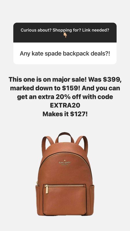 Kate Spade bag on major sale! 

#LTKfindsunder100 #LTKsalealert #LTKitbag