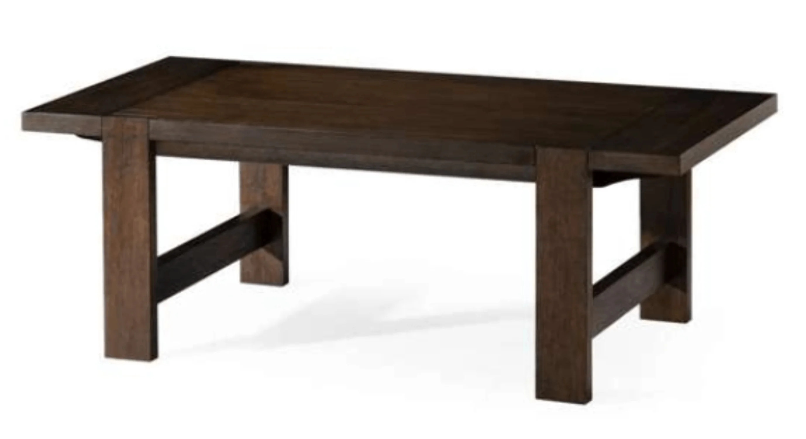 Maven Lane Wood Coffee Table, 48" x 24", Rustic Farmhouse Living Room Furniture, Family Room Larg... | Walmart (US)
