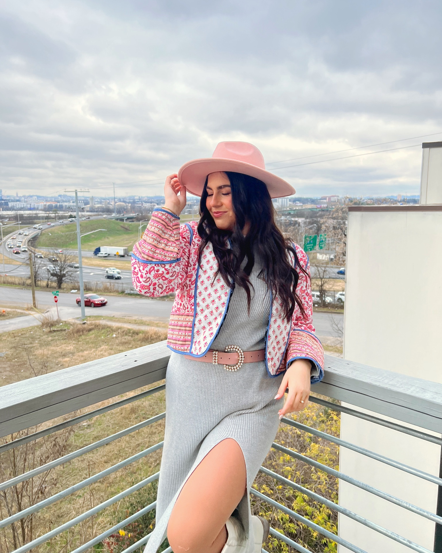 Nashville winter girly outfit🩷