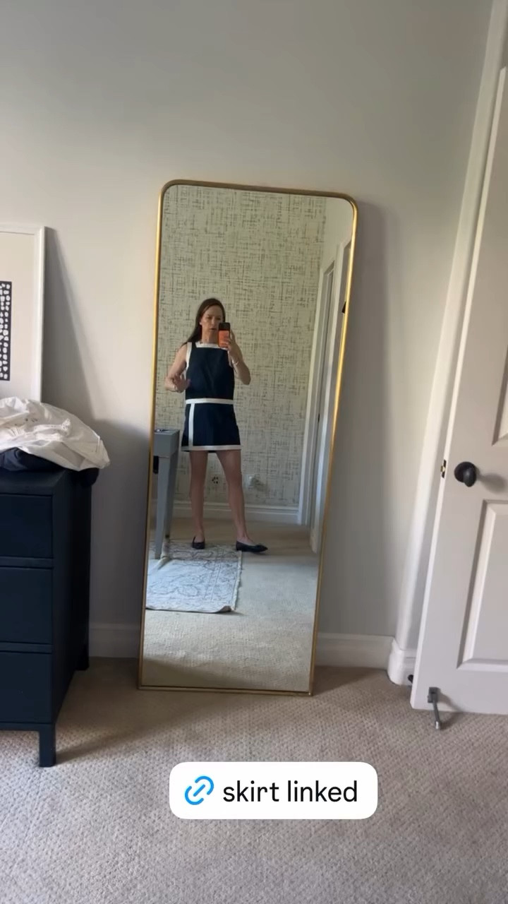 Matching set, navy set, skirt set, preppy style, minimalistic style, travel set 

#LTKootd #LTKOver40 #LTKWorkwear