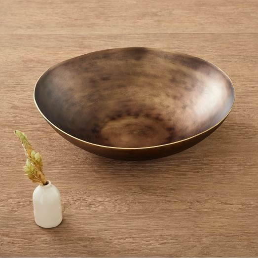 Organic Metal Bowls | West Elm (US)