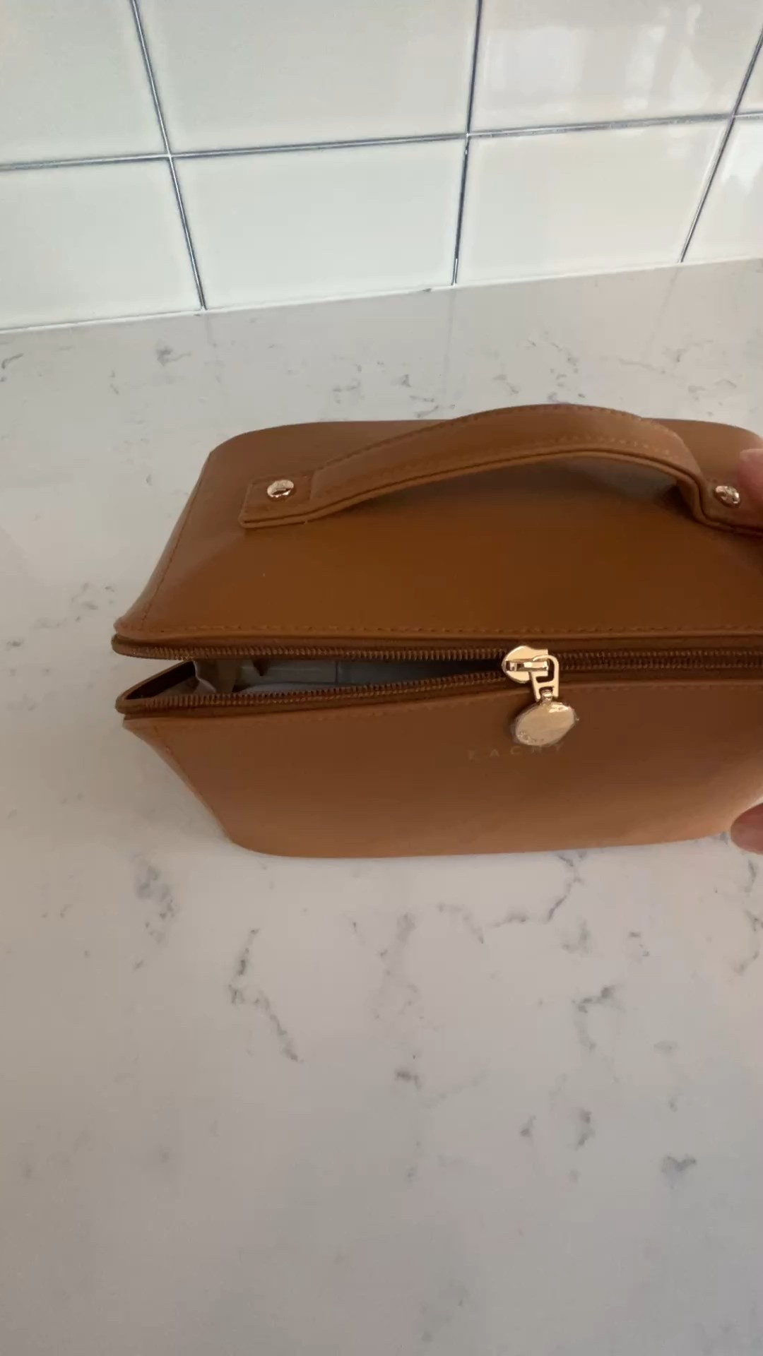 The perfect toiletry bag

I currently use it for my chemo bag. 