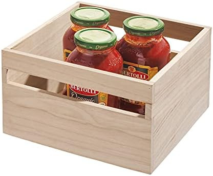 iDesign Eco Wood Bin, Natural | Amazon (US)